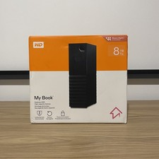 Western Digital My Book 8TB External USB Hard Drive, Micro-USB B 3.2 (3.1 Gen 1)