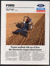 FORD Disc Harrows for Compact