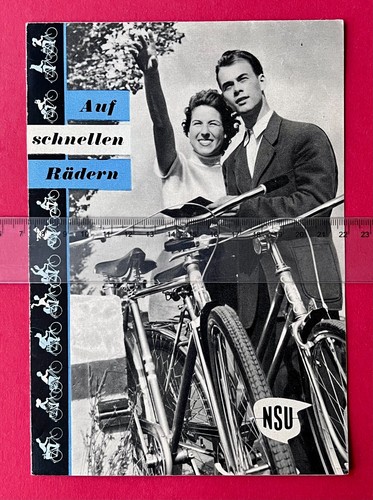 Advertising brochure around