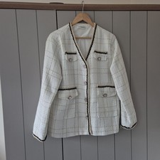Boucle Style Blazer Jacket