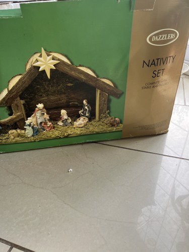 Christmas nativity set - christmas,
