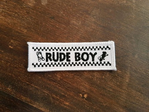 Rude boy patch - rude,