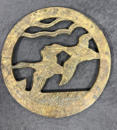 Vintage solid brass flying - vintage,