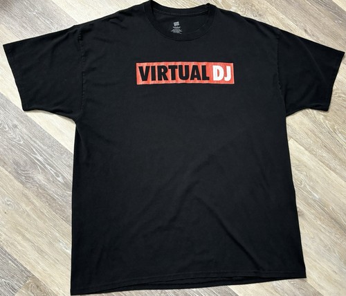 Vintage virtual promo shirt - virtual, dj