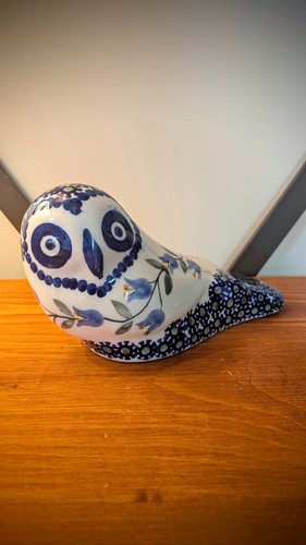 Hand painted polish pottery - hand,