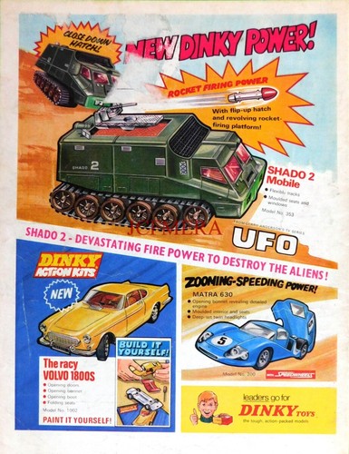 Dinky toys ufo - tv's, series