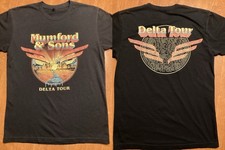 2 Sides Mumford And Sons Delta Tour Shirt Unisex Black S-5XL EM1276