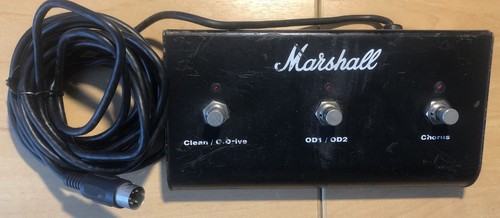 Marshal pedal with - with, switches