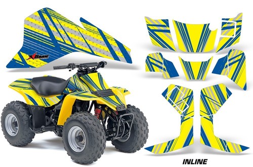 Atv graphic quad decals - atv,