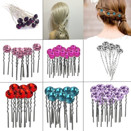 Flower wedding hair pins - flower,