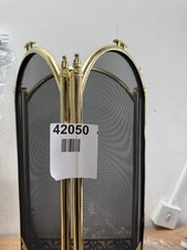 Fire vida Fire Screen - Polished Brass