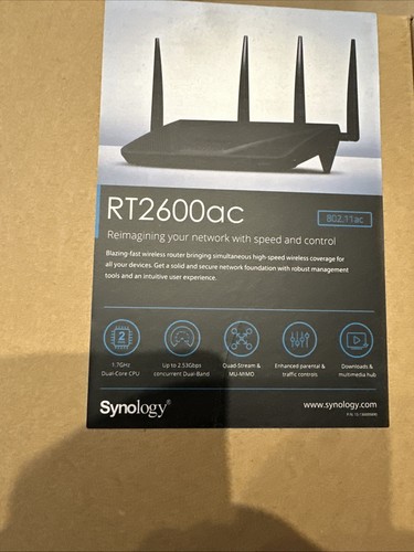 Synology rt2600ac port - synology, 4-port