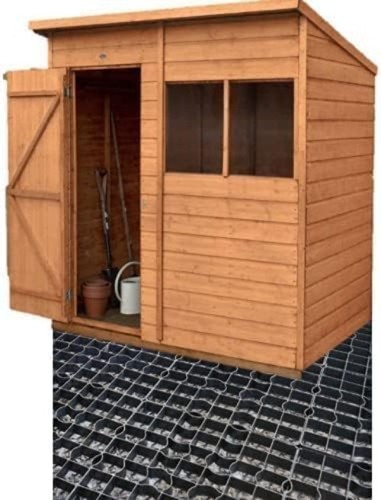 Shed base black - x,