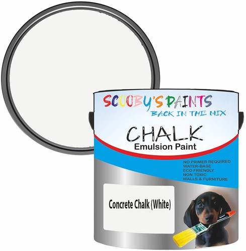 Concrete chalk - concrete, (white)