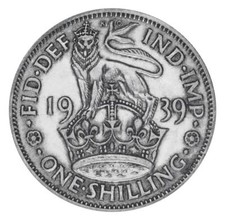 Great Britain 1 Shilling 1939