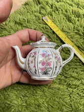 Porcelain Art Miniature Teapot
