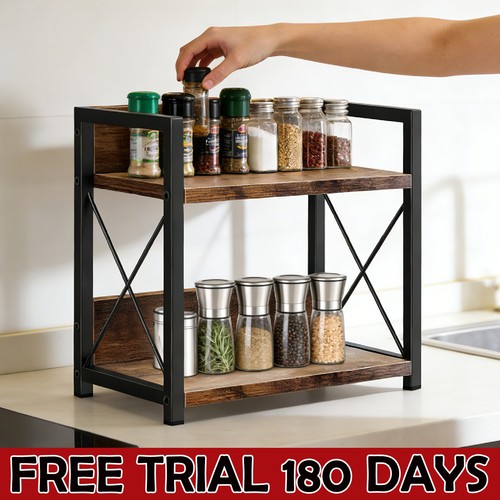 Spice rack tier herb jar - 2,