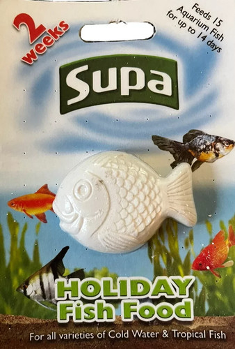 Supa week fish food - week,