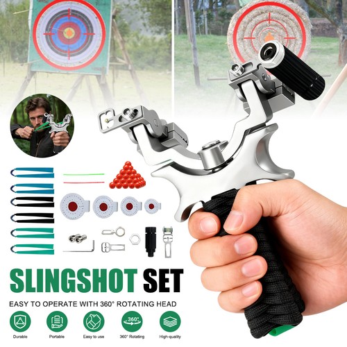 Catapult handle sling - handle, shot