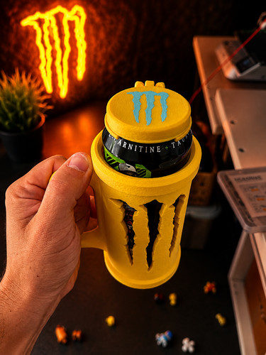 Monster energy can cup holder - monster,