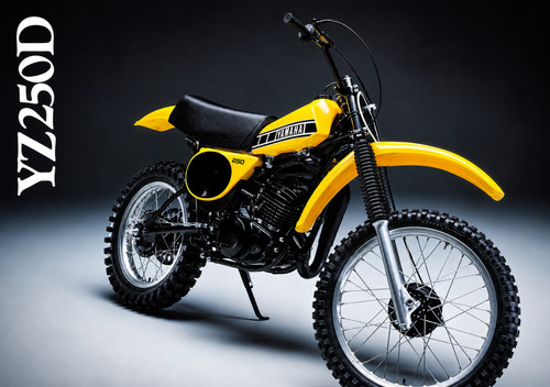 1977 yamaha yz250d - 1977, motorbike