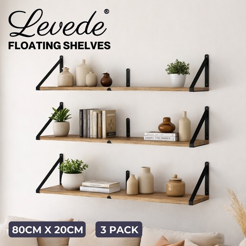 Levede floating shelves wall - floating,