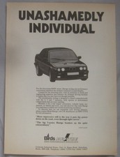 BMW  Hartge Original advert