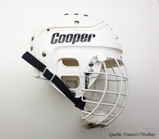 COOPER SK600 S ICE HOCKEY HELMET ICE HOCKEY HELMET VL50 - M FACEGUARD Vintage 80s