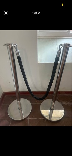 Queue barrier posts - queue, stands