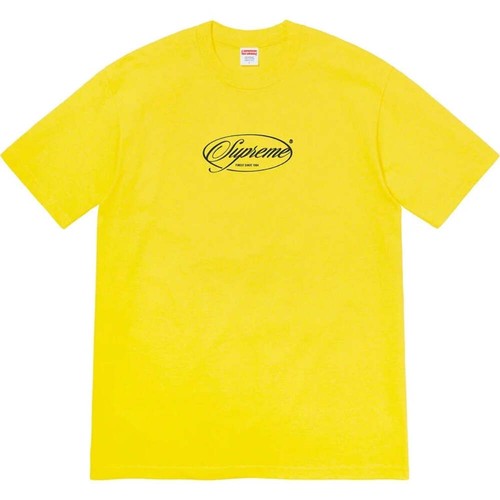 Supreme classics tee lemon - supreme,