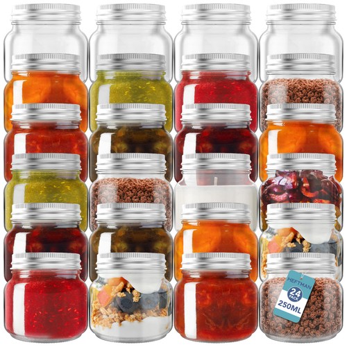 Heftman glass mason jars - mason,