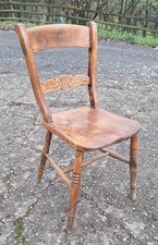 Antique C19th Bar back Scroll