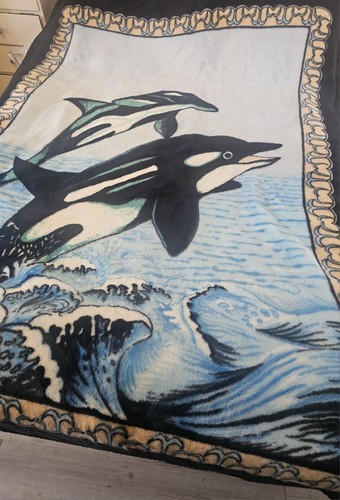 Orca blanket - orca,