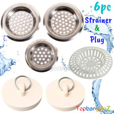 Sink Strainer Stopper Set