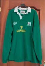 London Irish Rugby Shirt 1996 1997 Cotton Oxford Jersey Ireland Guinness XL