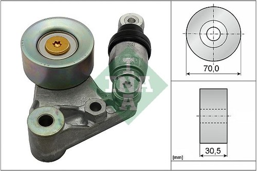 Belt tensioner ribbed - tensioner,,