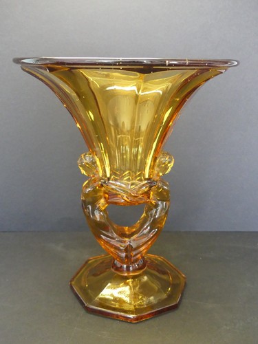 Large art deco dual - art, amber