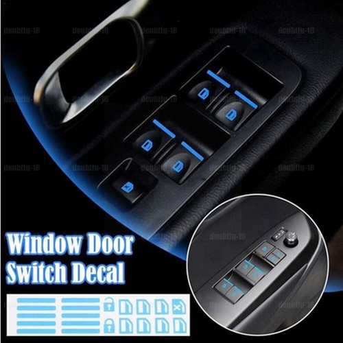 Car sticker door - window, switch