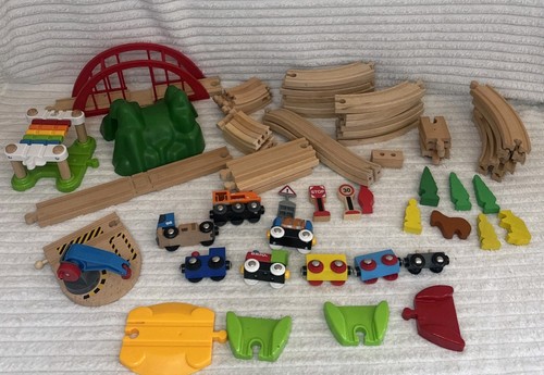 Brio wooden train set - wooden,