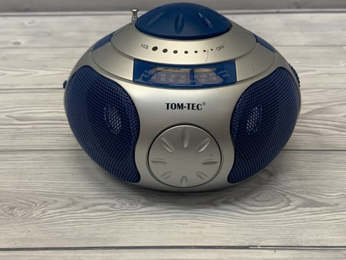 Small portable radio silver - radio,
