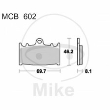 Carbon Brake Pads CRQ TRW