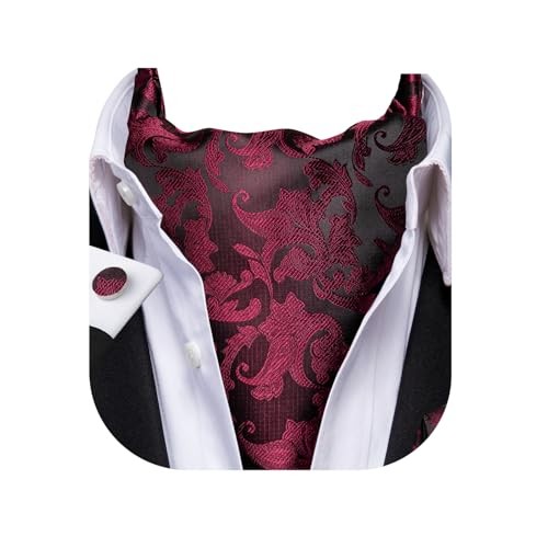 Paisley floral ascot for men - floral,
