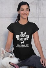 LABRADOR MUM T-SHIRT DOG MUM