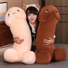 Funny Pillow Plush Stuffed Penis Cushion Boyfriend Lover Creative Dick Gift