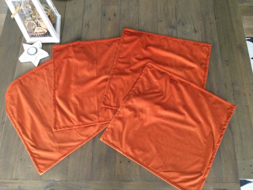 Cushion covers burnt - x, 4