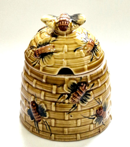 Vintage ceramic beehive - vintage,