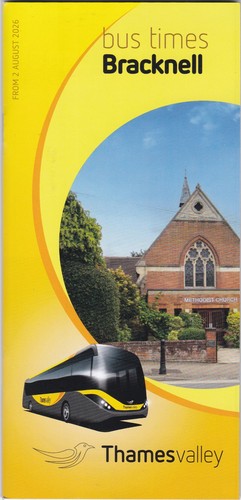 Thames valley buses bracknell - thames,