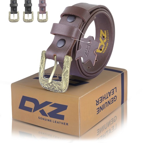 Genuine leather belt dragon - genuine,