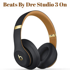 Beats By Dre Studio 3 On-Ear Wireless Headphones Midnight Black🎧