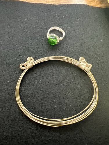 Elephant hair style bracelet - elephant,